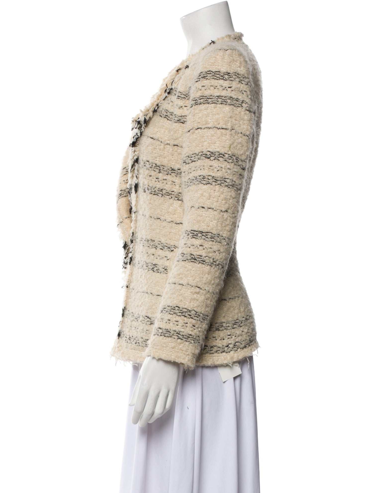 Iro Tweed Pattern Blazer