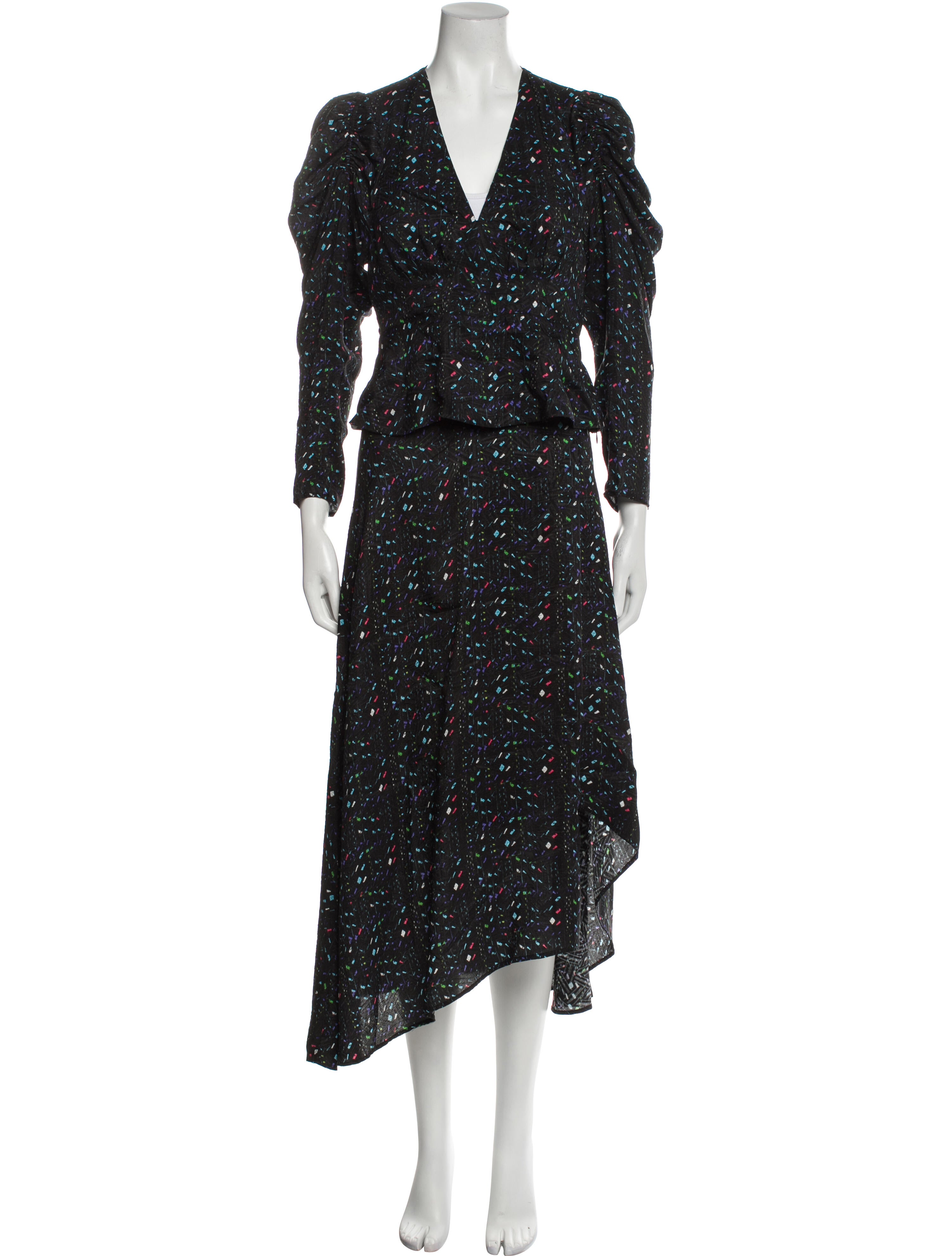 Iro Printed Skirt Set w/ Tags