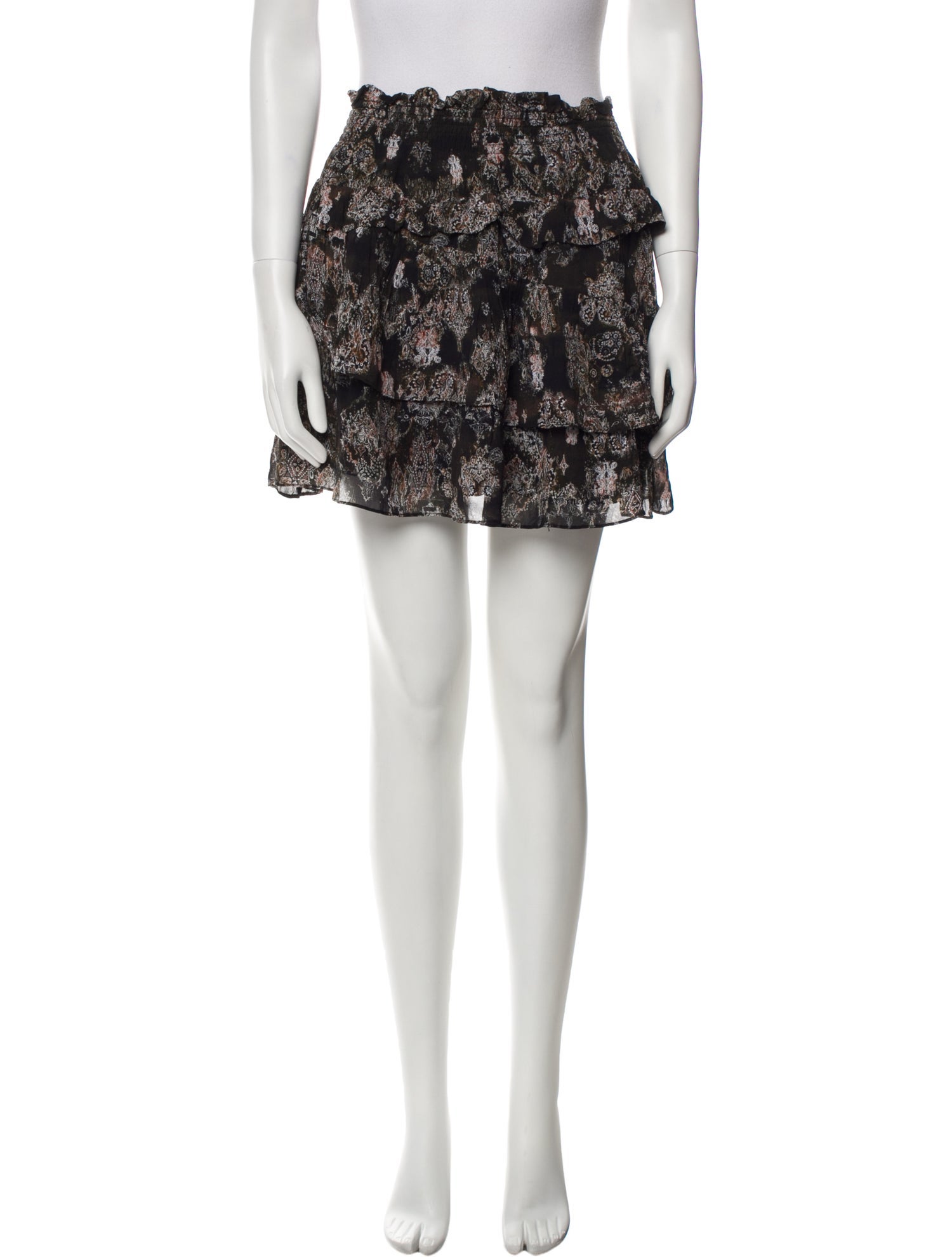 Iro Silk Mini Skirt