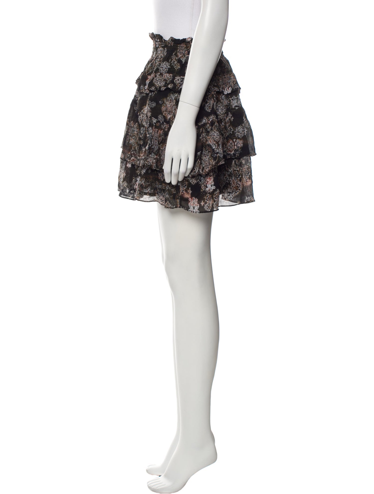 Iro Silk Mini Skirt