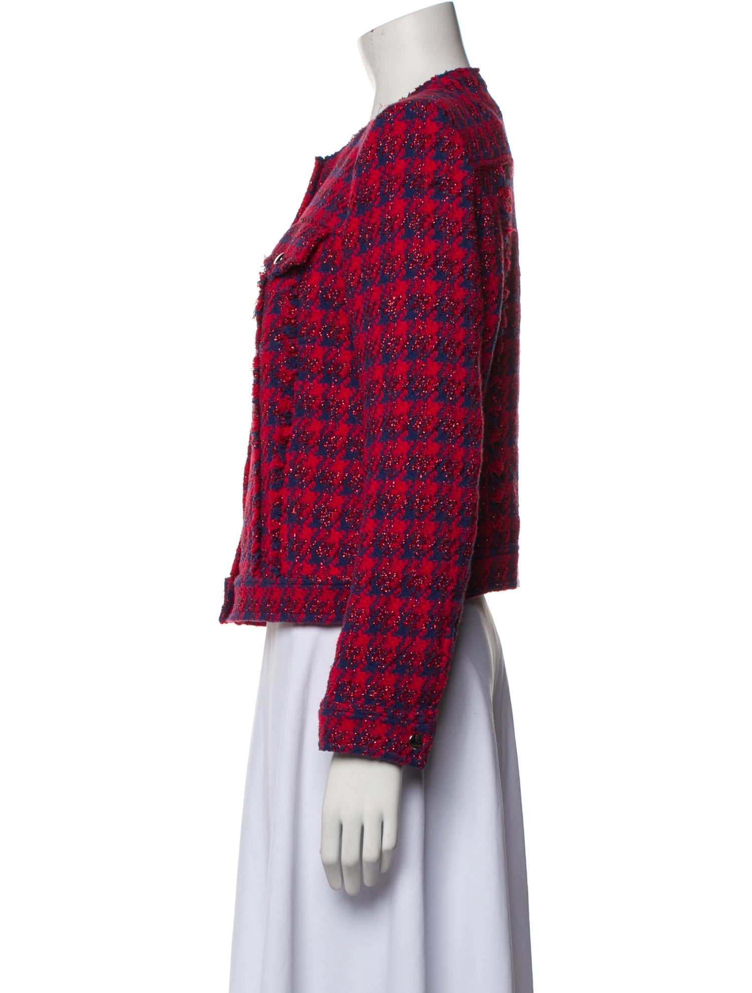 Iro Houndstooth Print Jacket