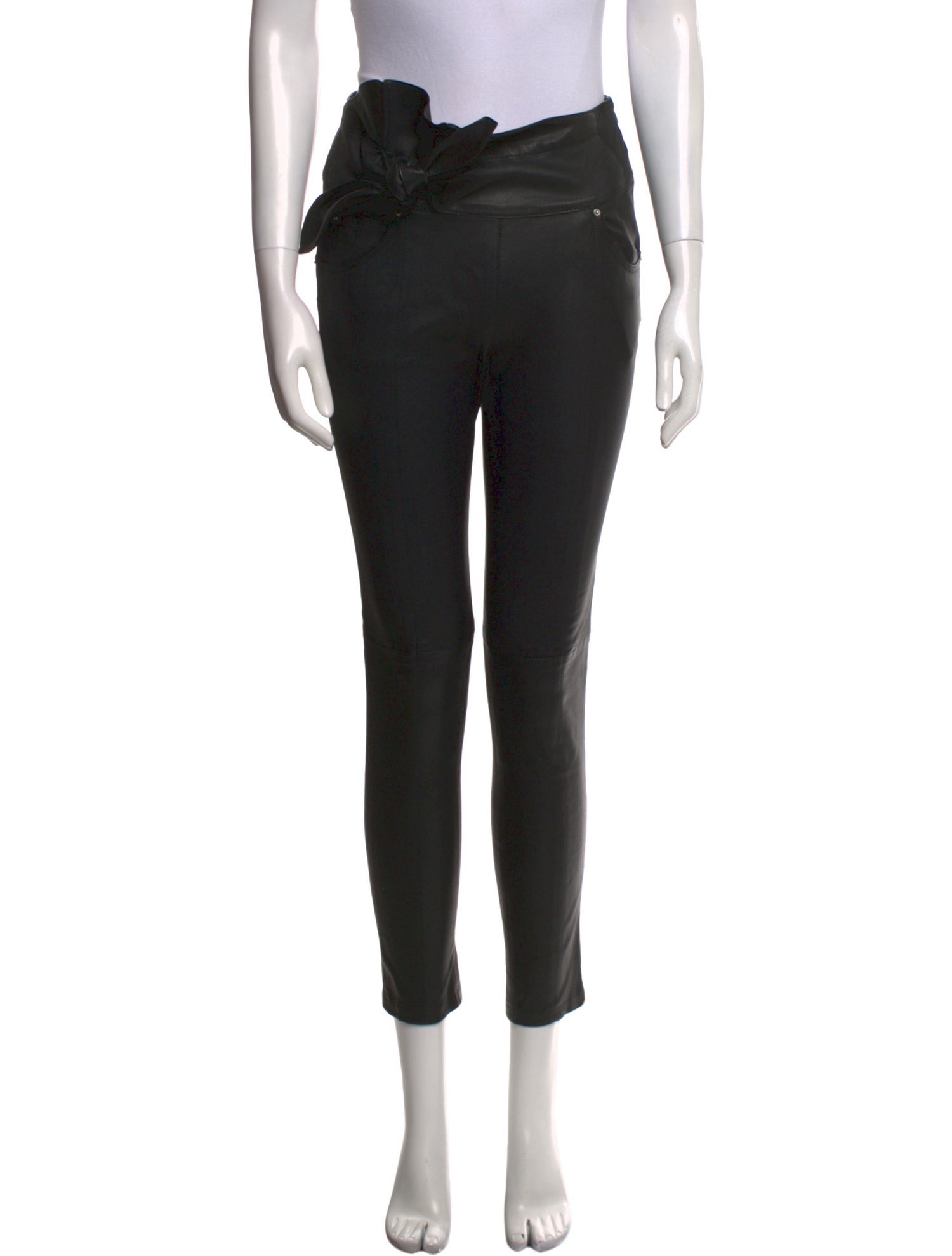 Iro Leather Skinny Leg Pants