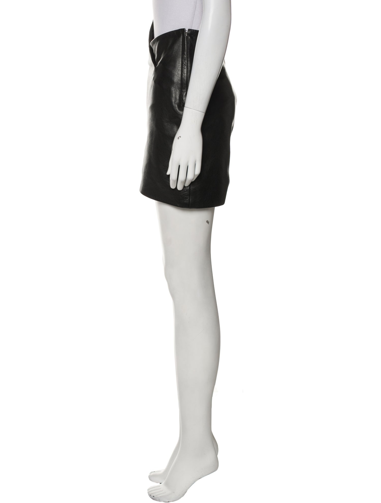 Iro Leather Mini Skirt