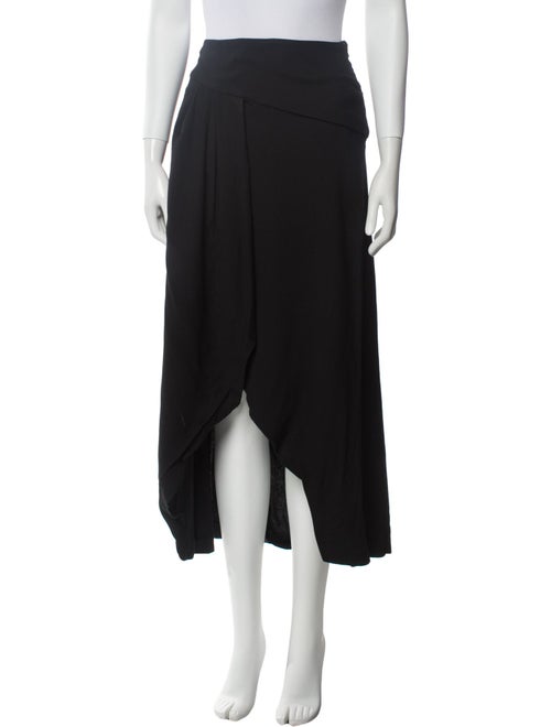 Iro Pleated Accents Midi Length Skirt
