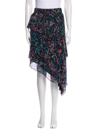 Iro Silk Knee-Length Skirt