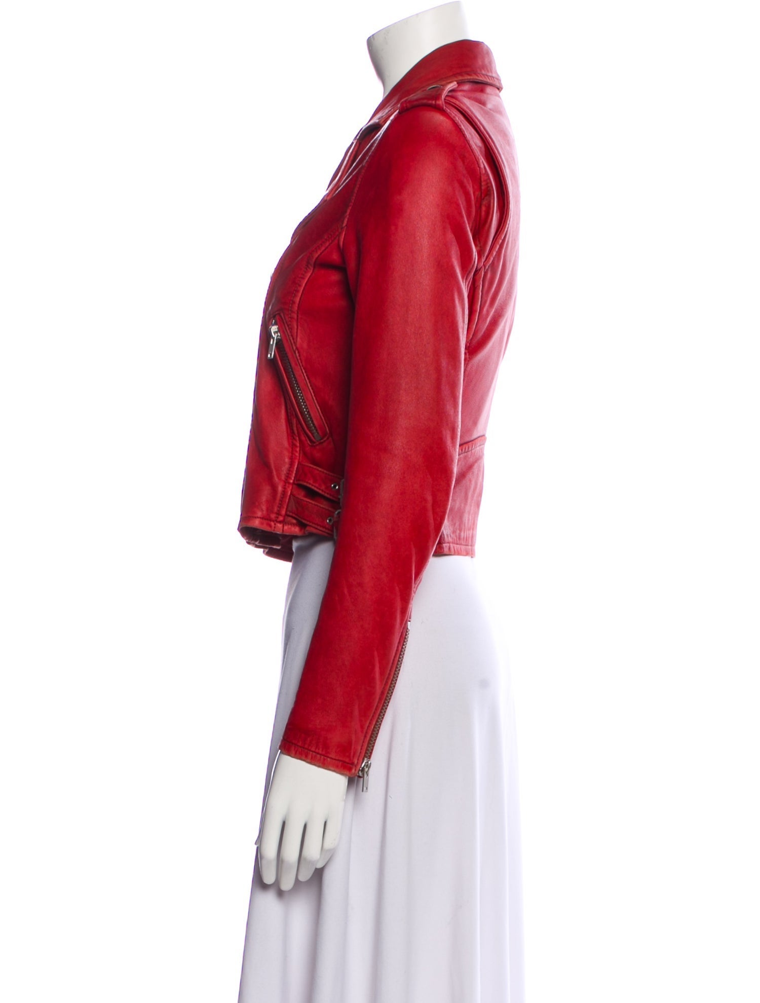 Iro Lamb Leather Biker Jacket
