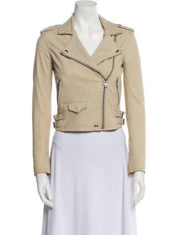 Iro Jackets Lamb Leather Biker Jacket Us2, Fr34 | XS