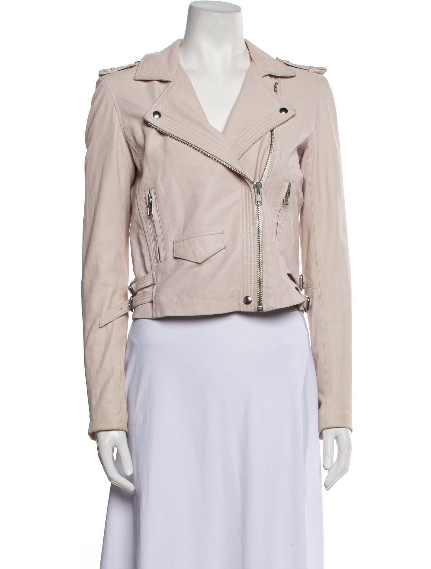 Iro Lamb Leather Biker Jacket