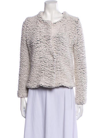 Iro Jackets Tweed Pattern Evening Jacket S