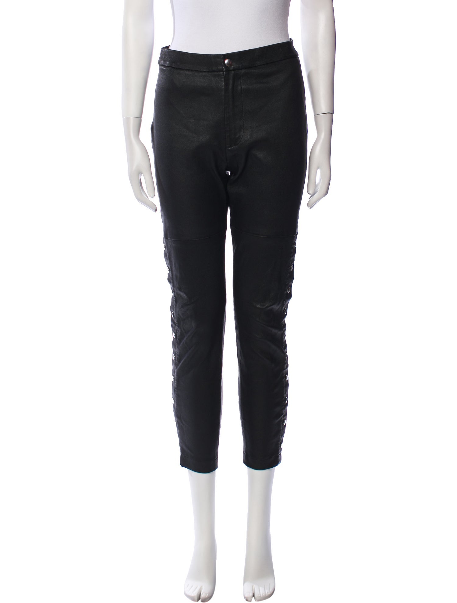 Iro Leather Skinny Leg Pants