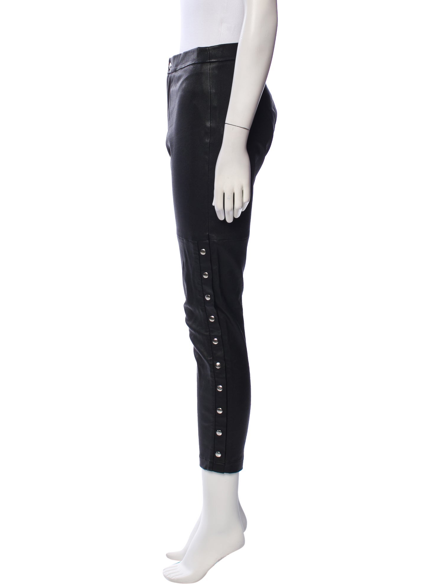 Iro Leather Skinny Leg Pants