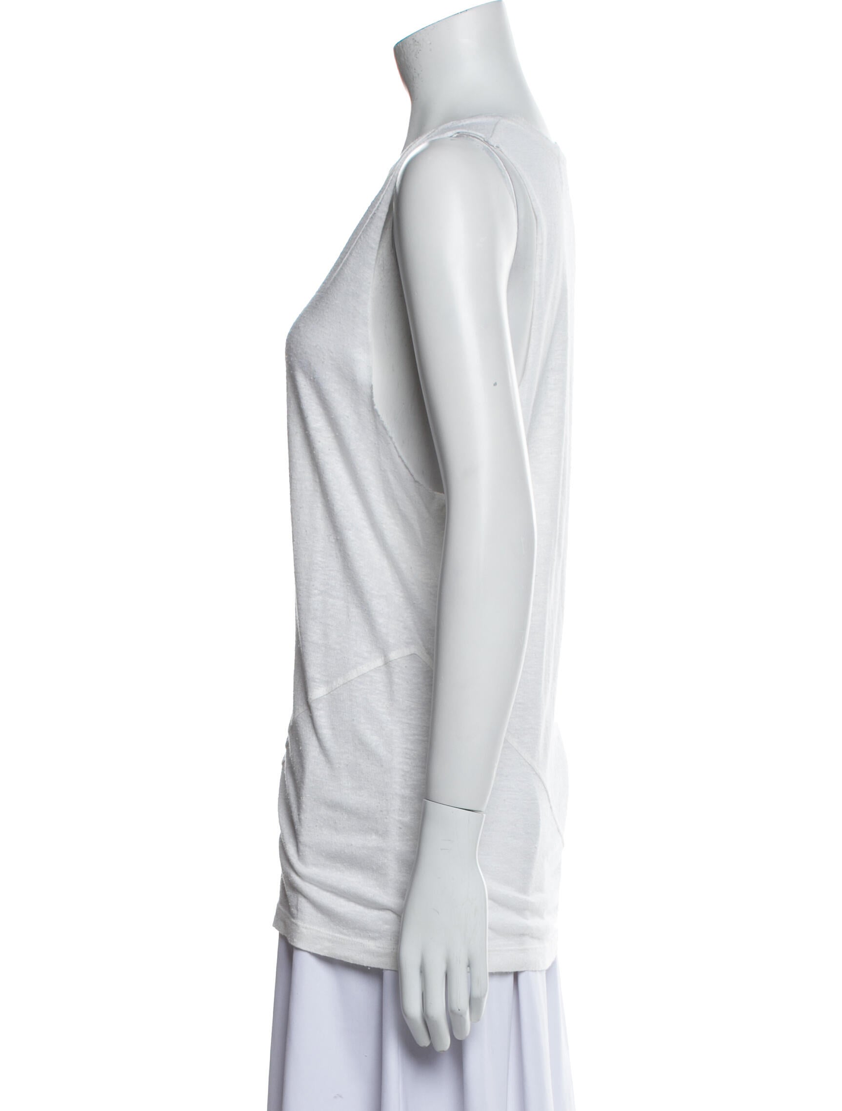 Iro Crew Neck Sleeveless Top