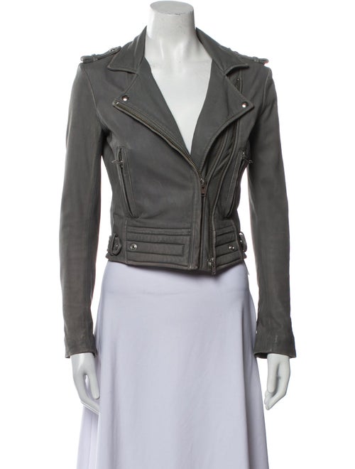 Iro Lamb Leather Biker Jacket