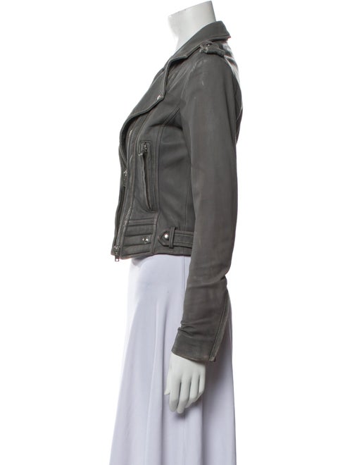 Iro Lamb Leather Biker Jacket