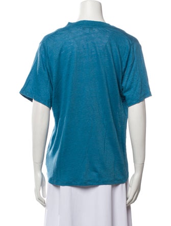 Iro Linen V-Neck T-Shirt