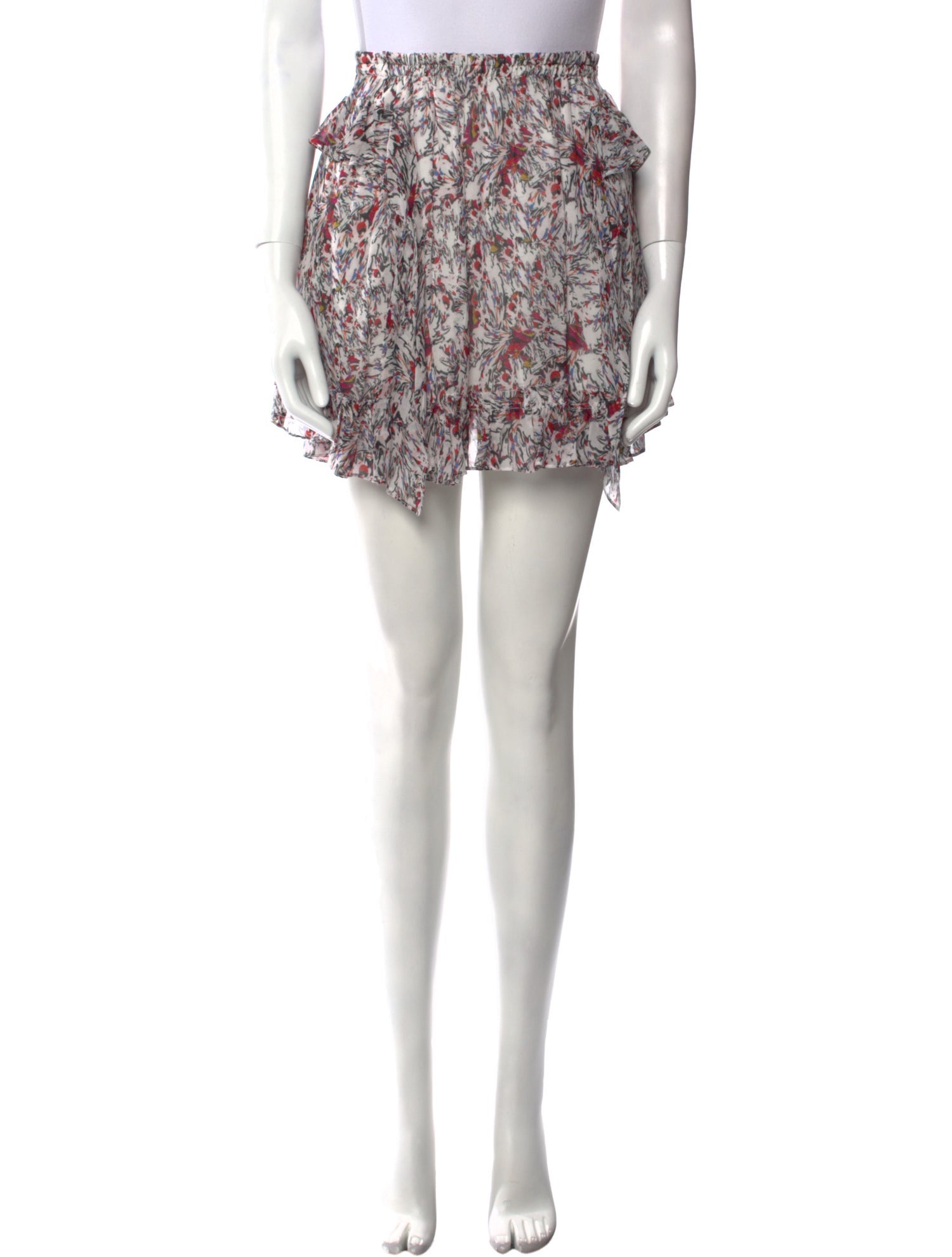 Iro Floral Print Mini Skirt
