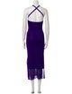 Iro Halterneck Midi Length Dress