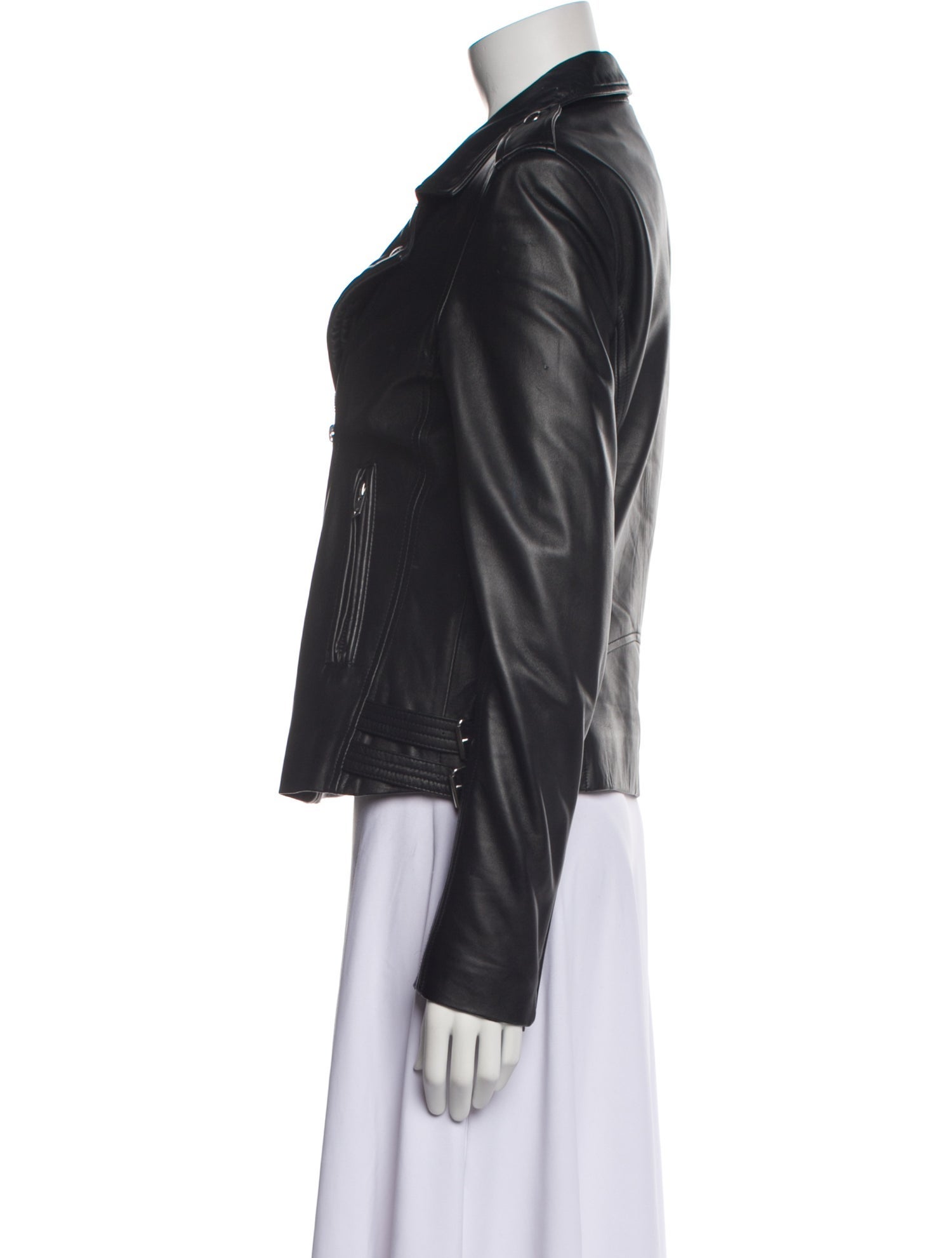 Iro Lamb Leather Biker Jacket