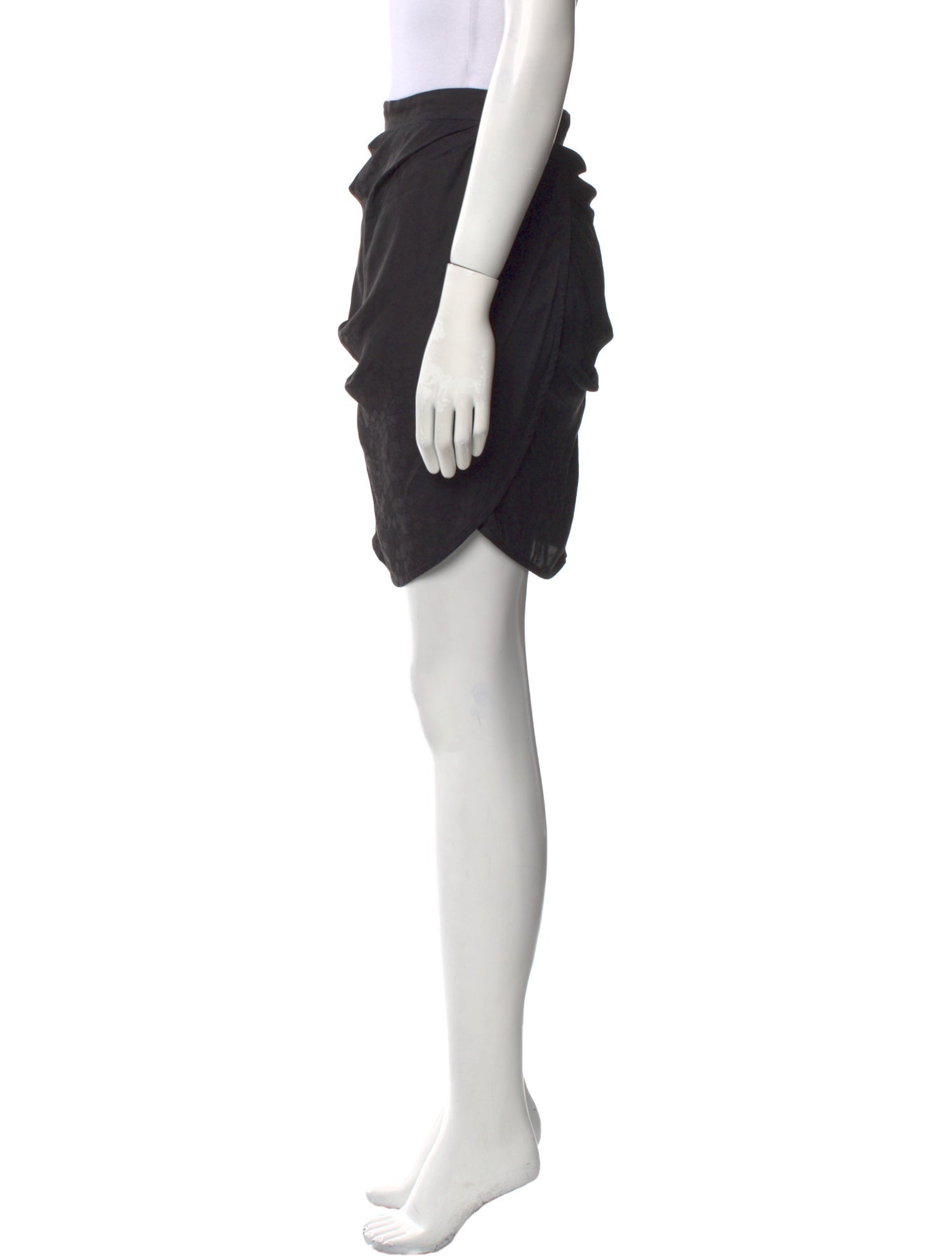 Iro Pleated Accents Mini Skirt