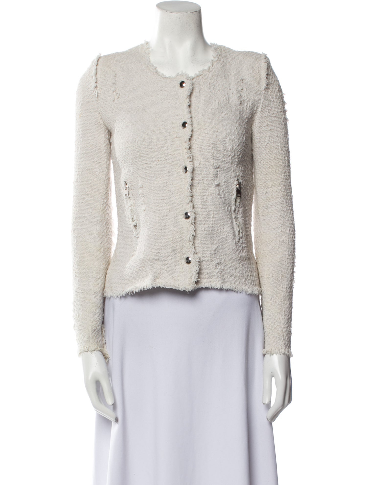 Iro Tweed Pattern Jacket