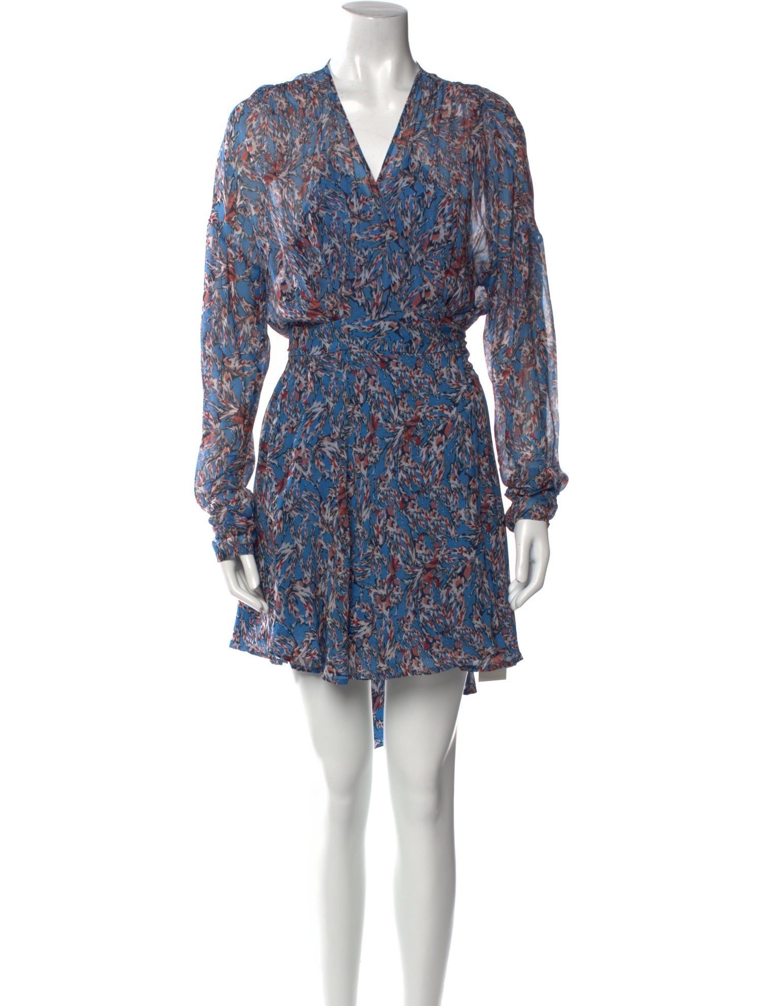 Iro Printed Mini Dress