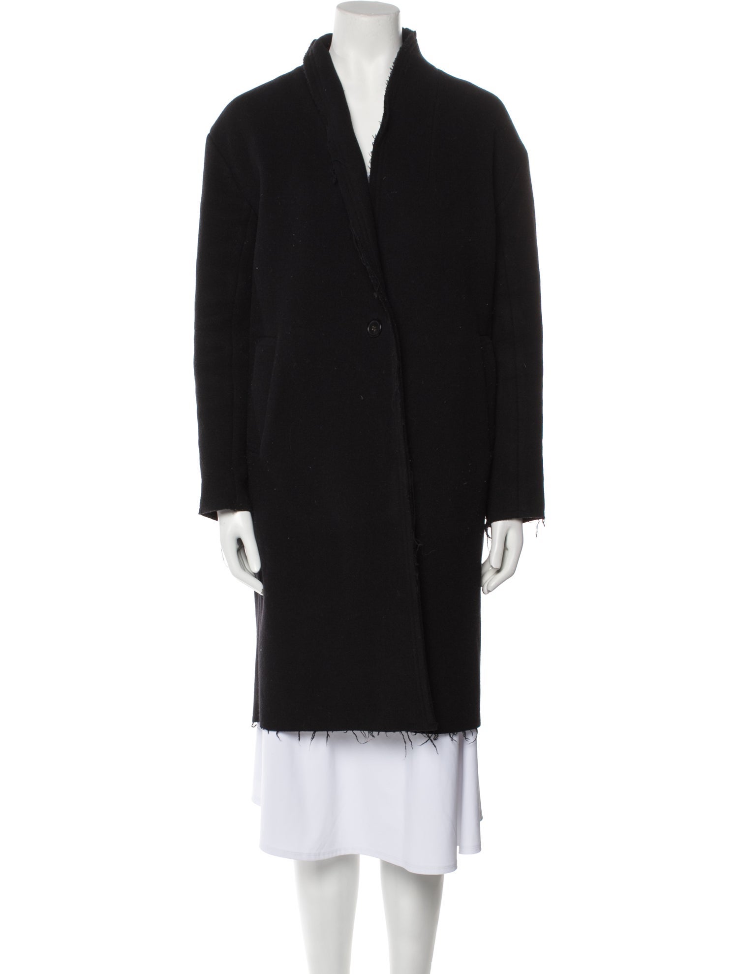 Iro Wool Faux Fur Coat