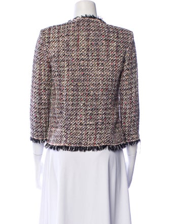 Iro Tweed Pattern Jacket