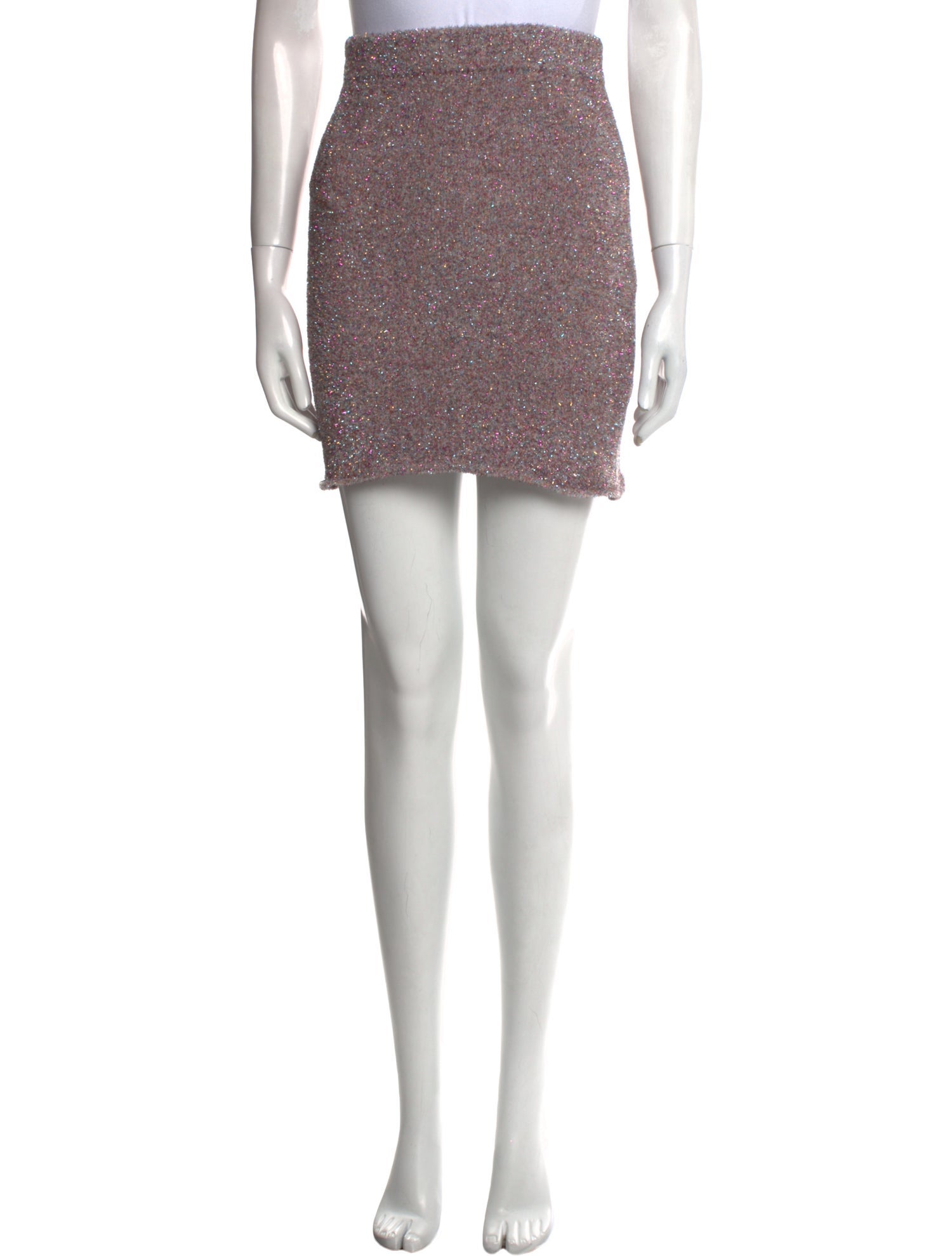 Iro Glitter Accents Mini Skirt w/ Tags