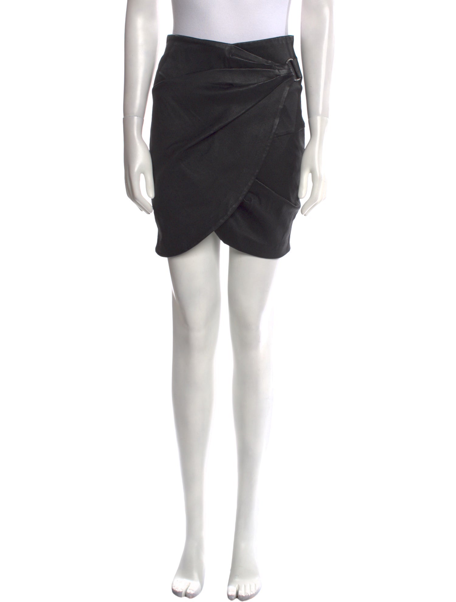 Iro Leather Mini Skirt