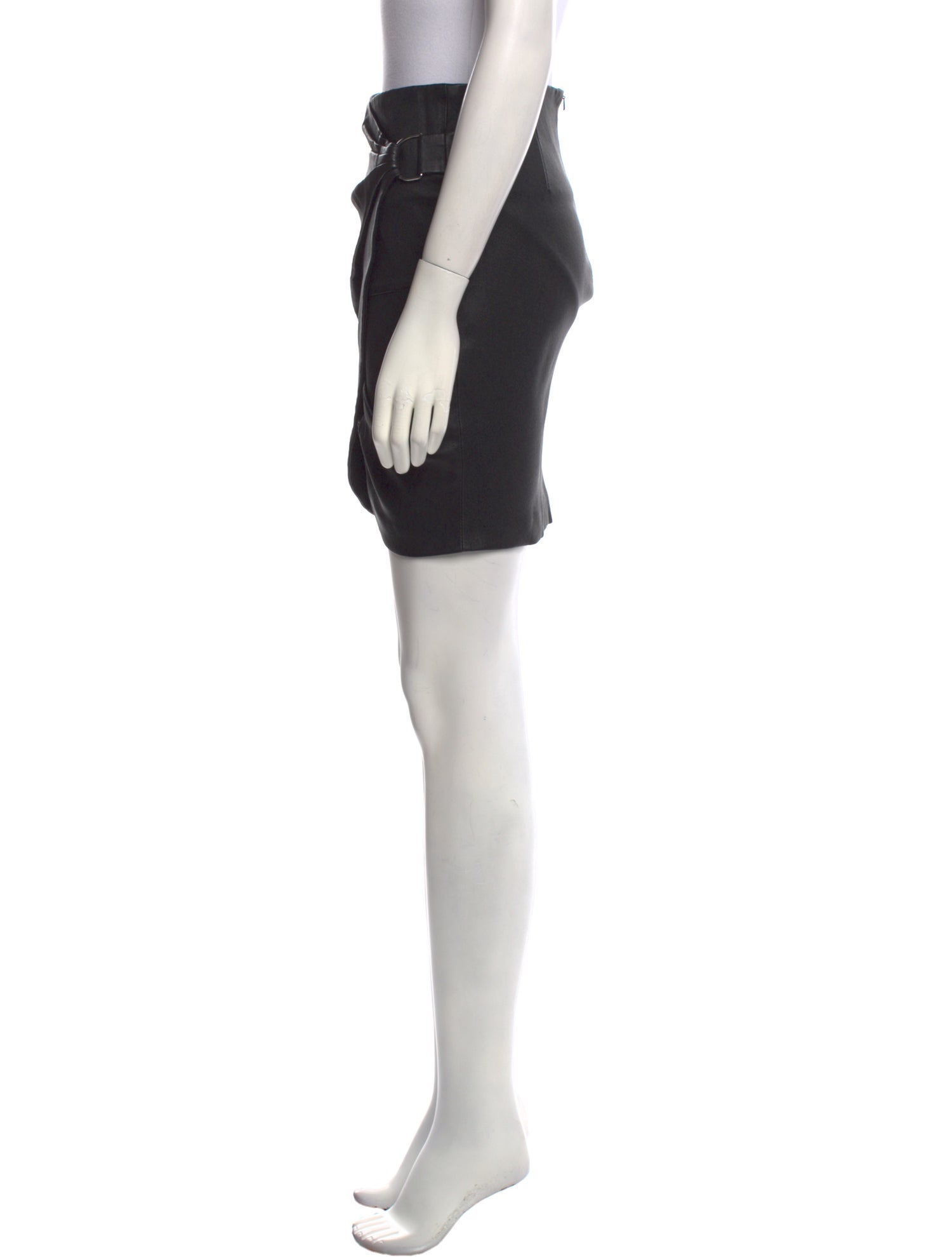 Iro Leather Mini Skirt