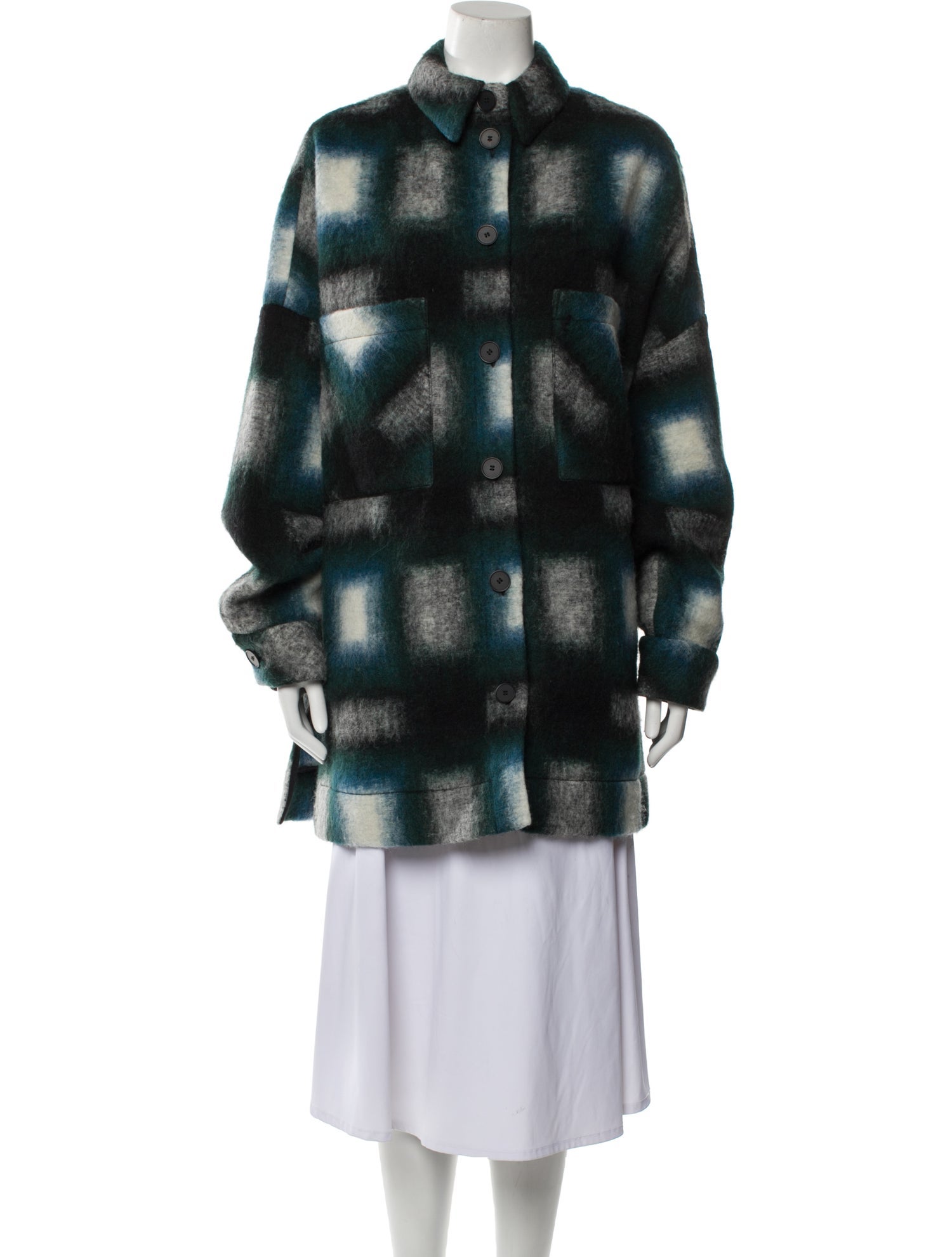 Iro Wool Printed Jacket