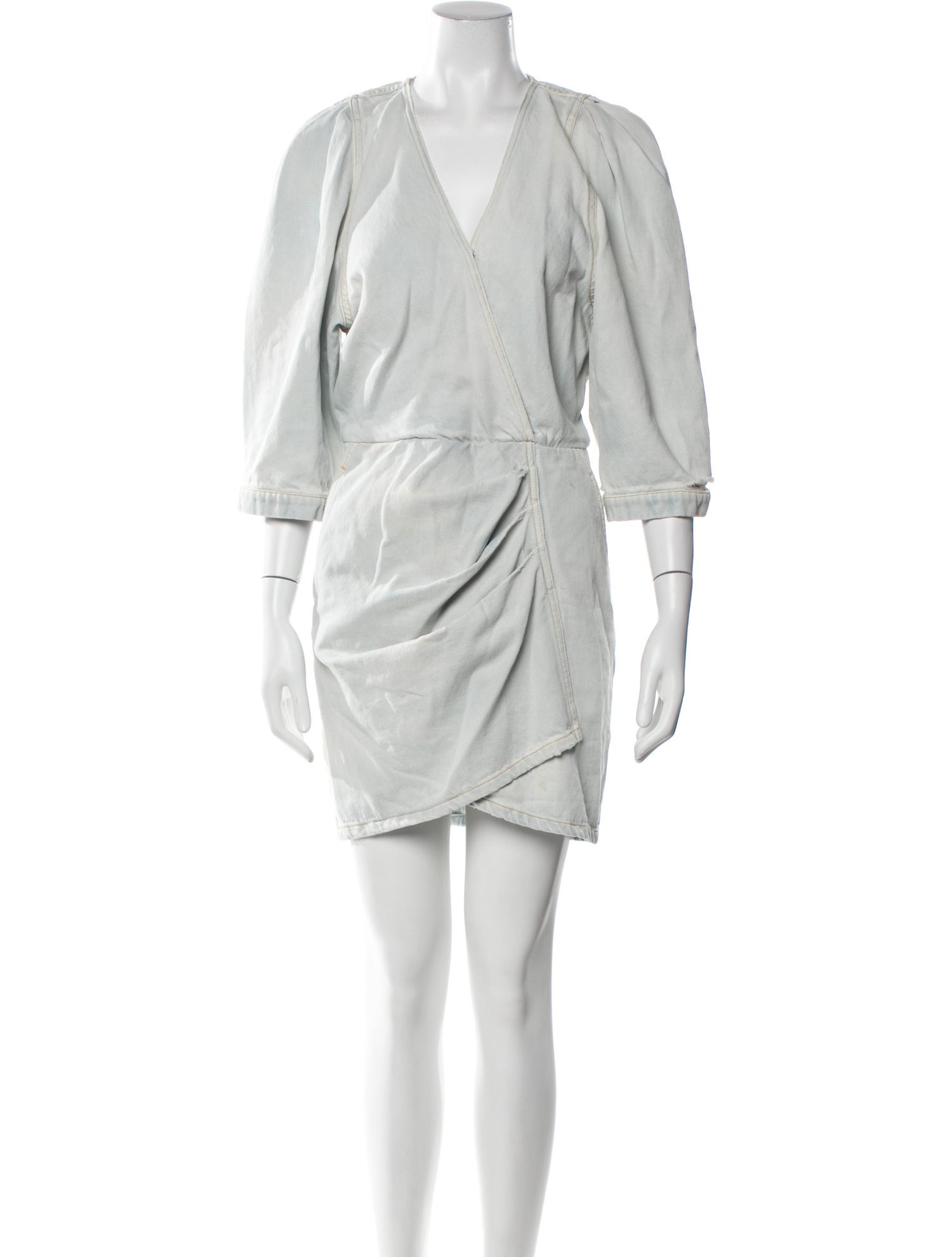 Iro V-Neck Mini Dress