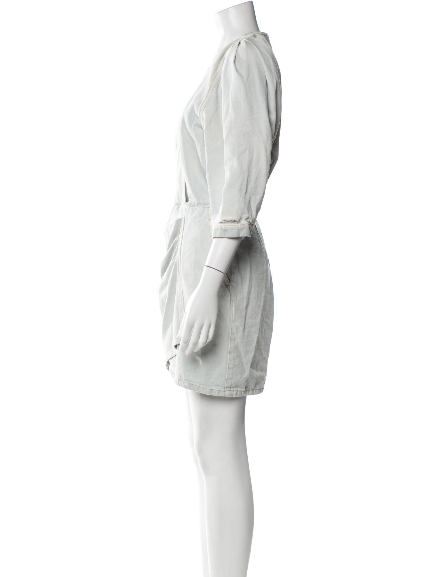 Iro V-Neck Mini Dress