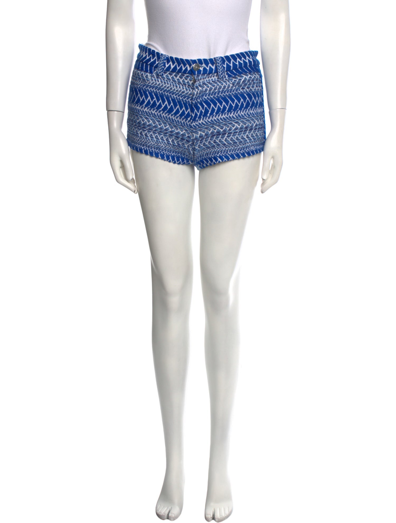 Iro Printed Mini Shorts