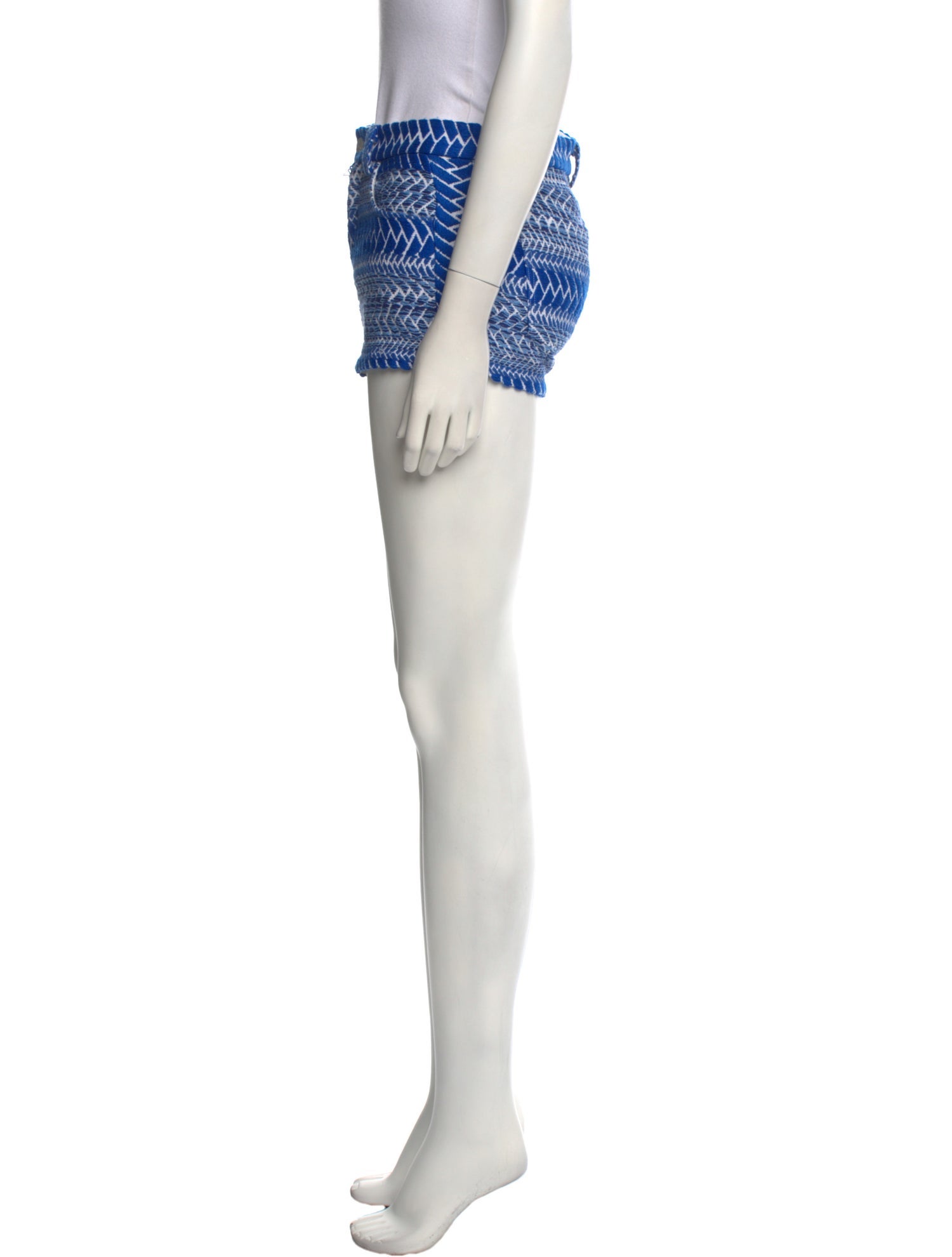 Iro Printed Mini Shorts