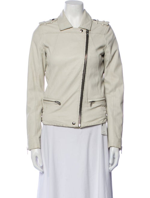 Iro Lamb Leather Biker Jacket