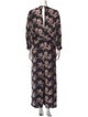 Iro Floral Print V-Neck Jumpsuit