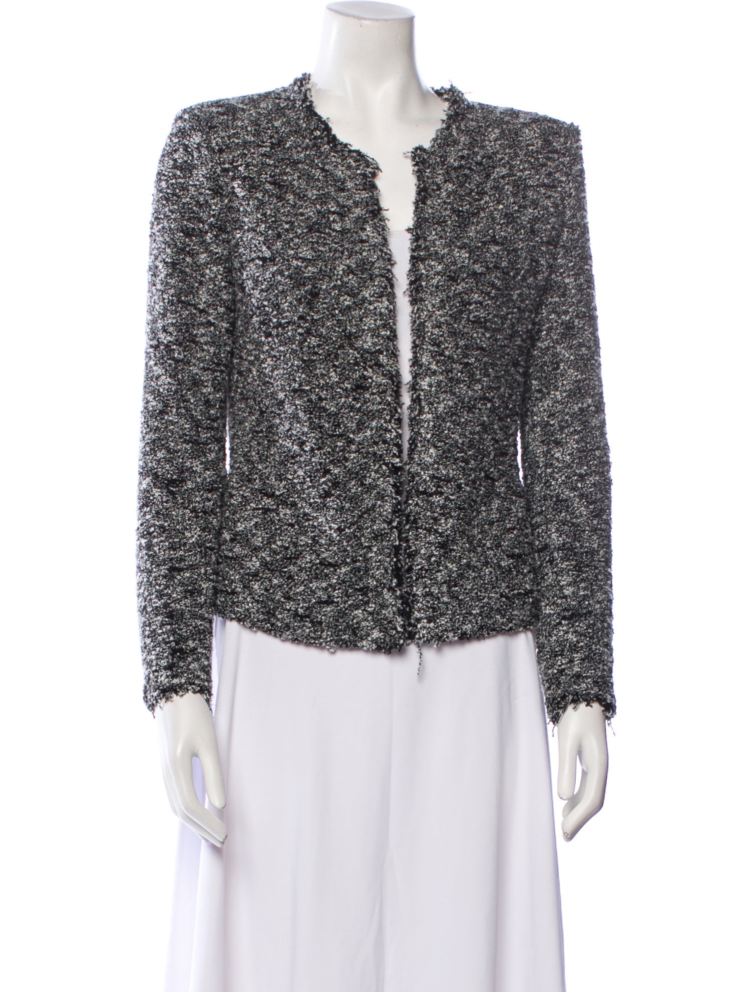 Iro Tweed Pattern Jacket