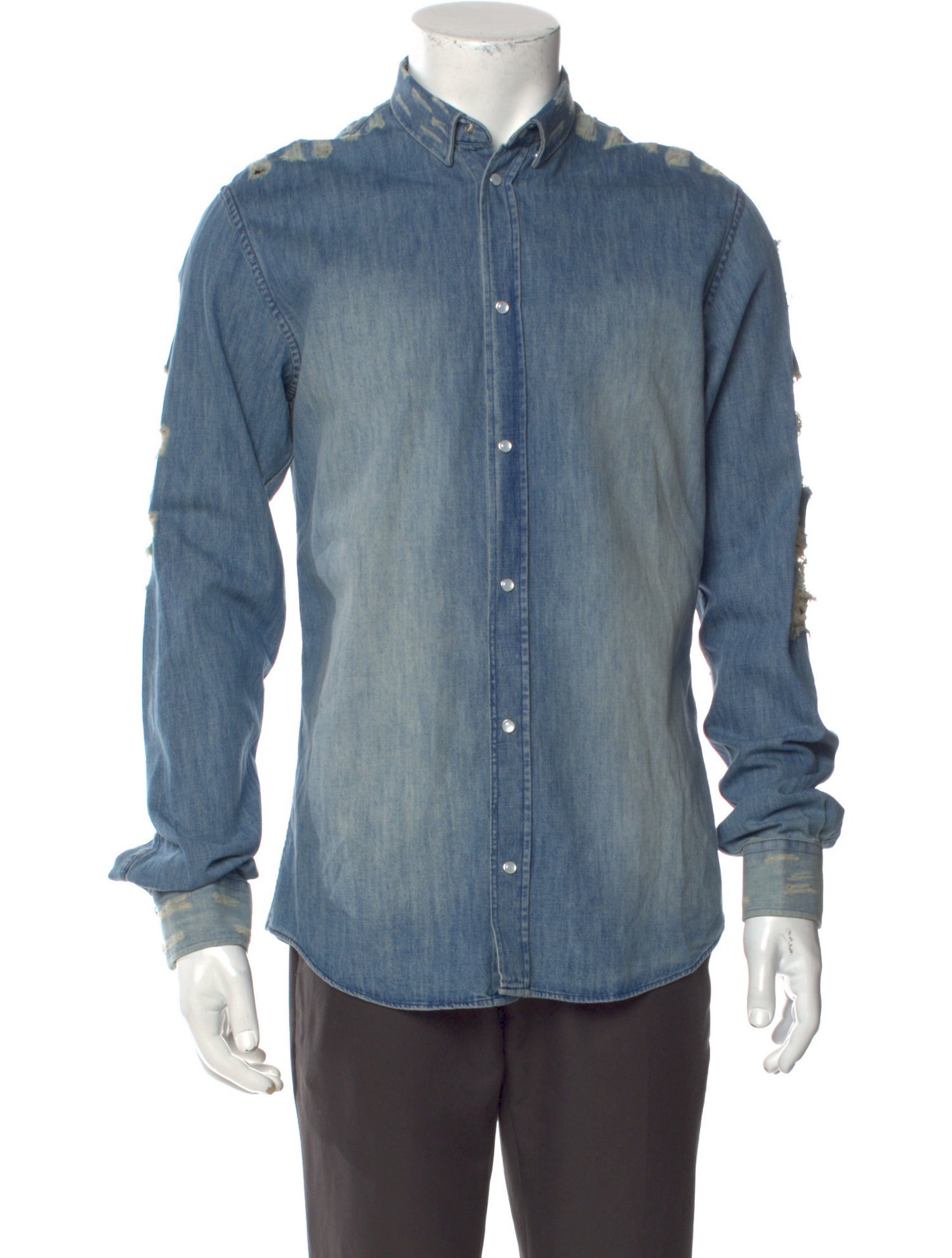 Iro Long Sleeve Denim Shirt