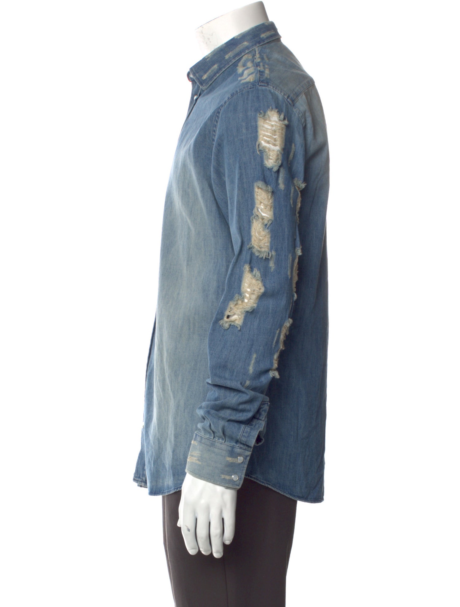 Iro Long Sleeve Denim Shirt