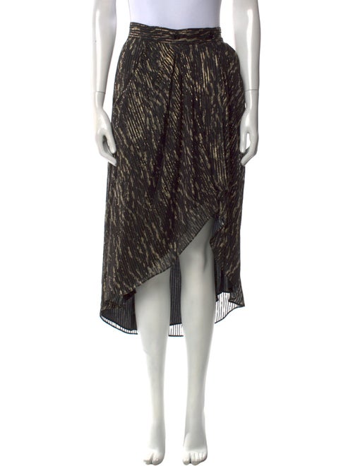 Iro Silk Midi Length Skirt