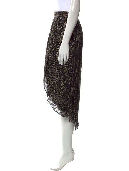 Iro Silk Midi Length Skirt