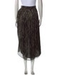 Iro Silk Midi Length Skirt
