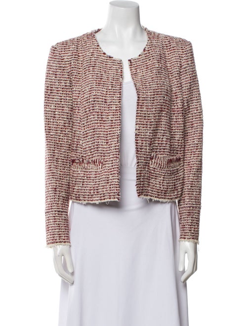 Iro Wool Tweed Pattern Evening Jacket