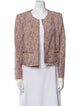 Iro Wool Tweed Pattern Evening Jacket