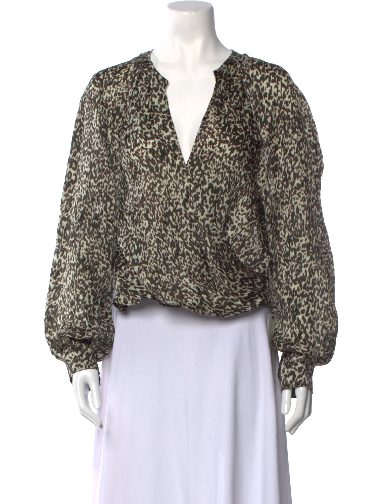 Iro Silk Printed Top