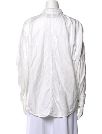 Iro Long Sleeve Button-Up Top