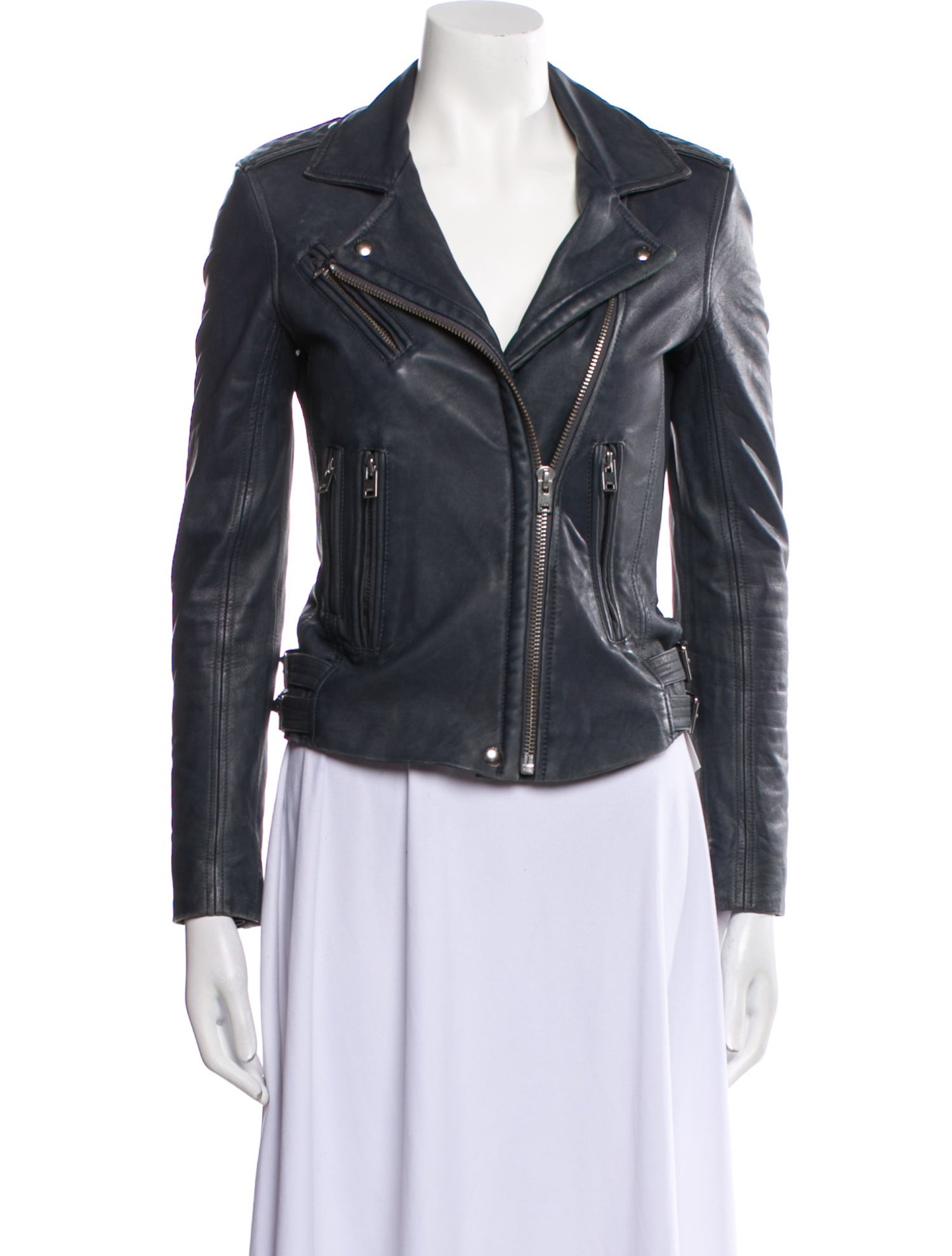 Iro Lamb Leather Biker Jacket