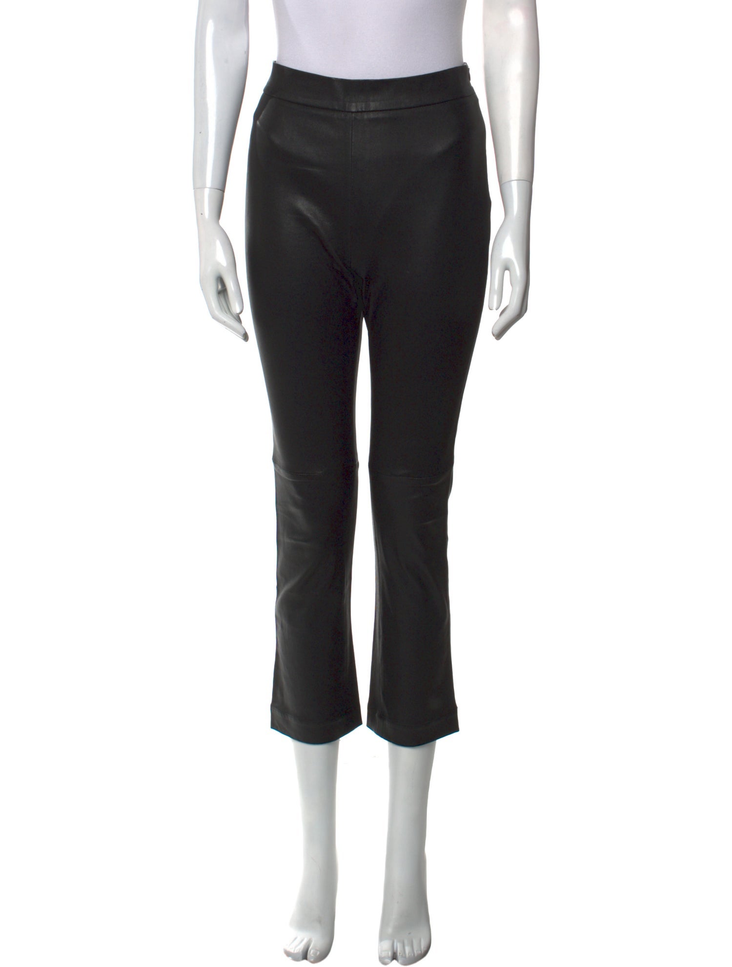 Iro Lamb Leather Straight Leg Pants