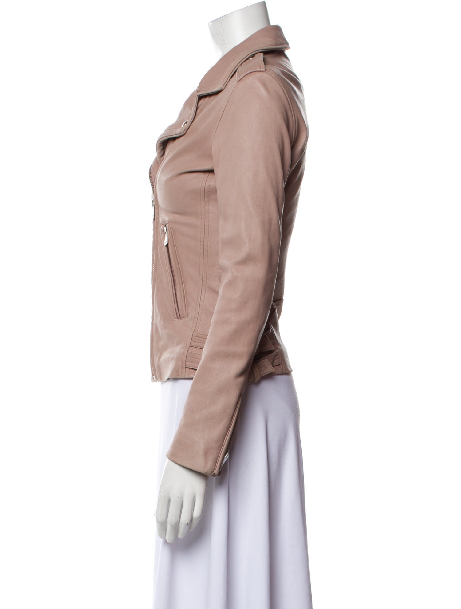 Iro Lamb Leather Biker Jacket